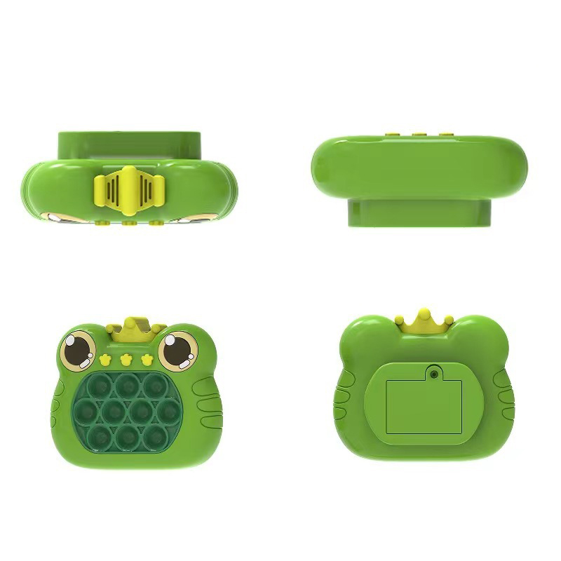 Jeu Frog Pop It, jouets sensoriels Fidget, jeu à poussée rapide