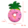 Jouet Squishy Fidget à montée lente en forme de beignet d'ananas pour enfants et adultes