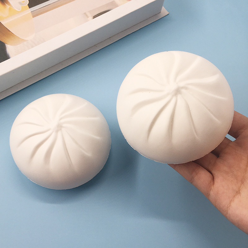 Simulation de Squishies alimentaires, boule de pâte à presser, jouet à main à montée lente, anti-Stress