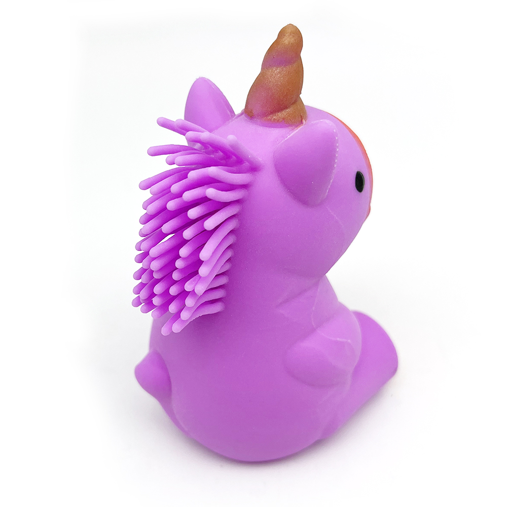 Balles anti-stress licorne, jouets Squishy Fidget pour enfants et adultes 