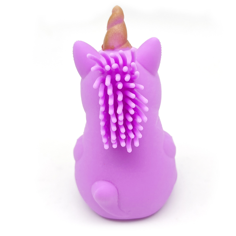 Balles anti-stress licorne, jouets Squishy Fidget pour enfants et adultes 