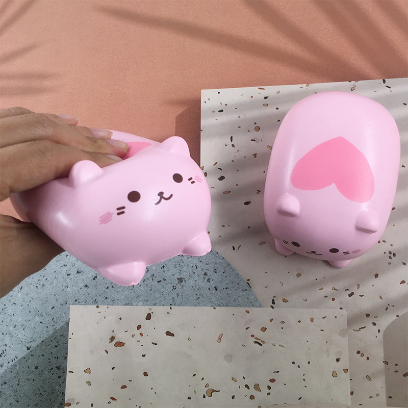 Piggy Kawaii – Squishies géantes douces, jouet à pression à montée lente pour enfants et adultes