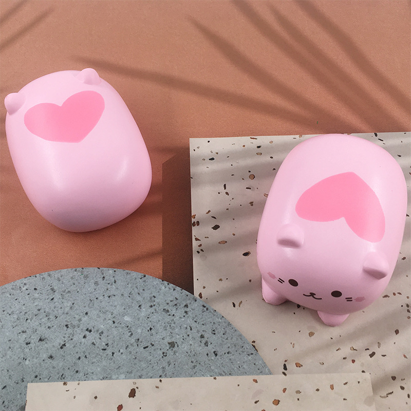 Piggy Kawaii – Squishies géantes douces, jouet à pression à montée lente pour enfants et adultes