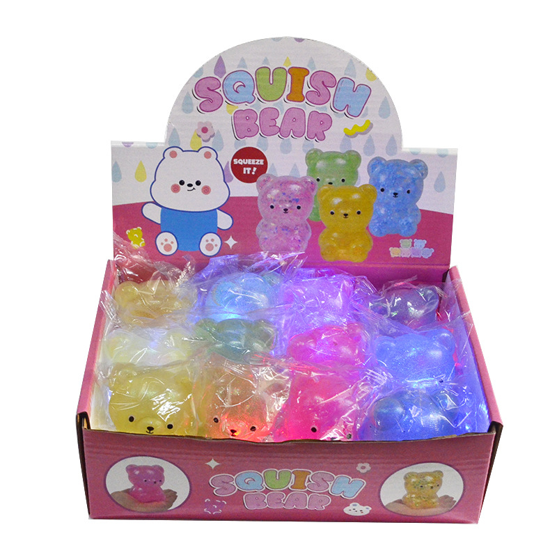 Squish Bear – jouets de décompression, adorable jouet à presser