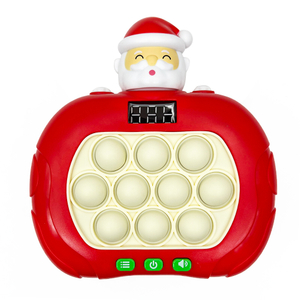 Jeu de poussée rapide de Noël Pop It Sensory Fidget Toys