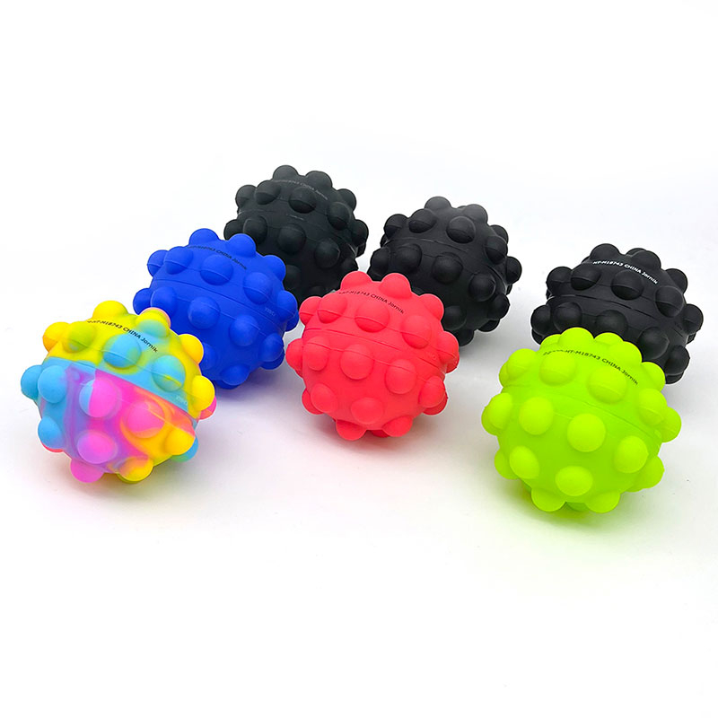 Boules à bulles spongieuses 3D Push Pop it Toy