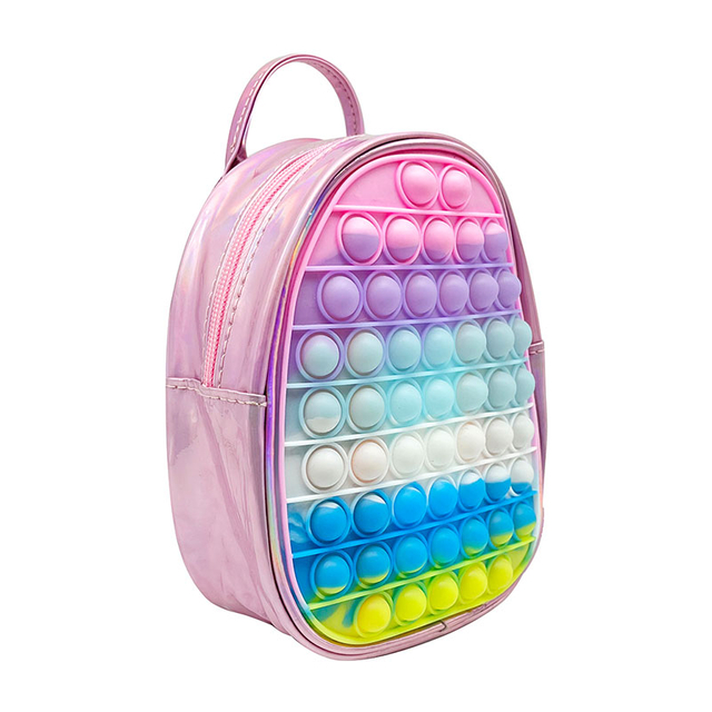 Sac à dos Pop coloré, cartable d'école classique, pour écoliers d'âge préscolaire, enfants