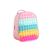 Grand sac à dos Pop Fidget, sac d'école Pop It, enfants mignons 